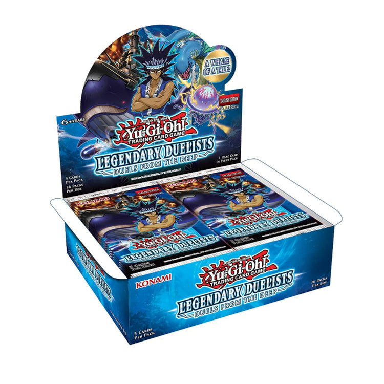 Yu-Gi-Oh Legendary Duelists Duels From The Deep Booster Box Yu-Gi-Oh Legendary Duelists Duels From The Deep Booster Box