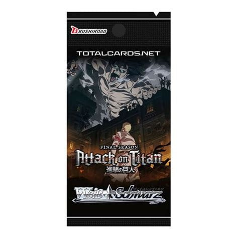 Attack on Titan Final Season Booster Box Attack on Titan Final Season Booster Box