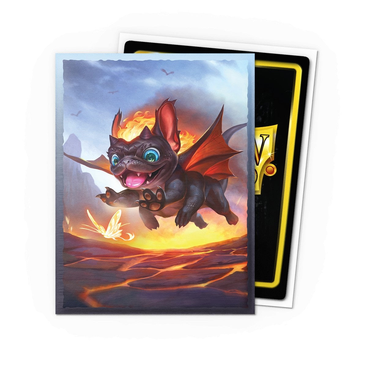 Dragon Shield Sleeves Standard Brushed Art Spirit Dragon The Wufdrake 100CT MKS8KLKGSS |68711|