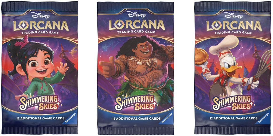 Disney Lorcana TCG Shimmering Skies Booster Pack Disney Lorcana TCG Shimmering Skies Booster Pack