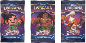 Disney Lorcana TCG Shimmering Skies Booster Pack MKBPONFFJK |68716|