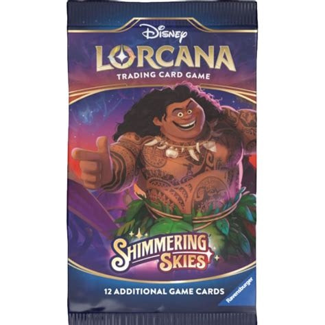 Disney Lorcana TCG Shimmering Skies Booster Pack Disney Lorcana TCG Shimmering Skies Booster Pack