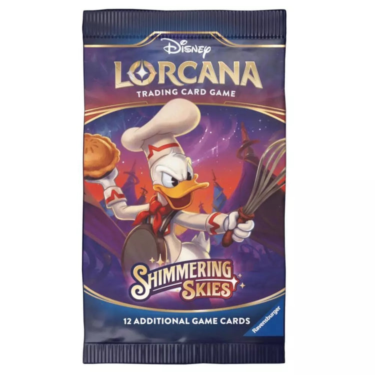 Disney Lorcana TCG Shimmering Skies Booster Pack MKBPONFFJK |0|