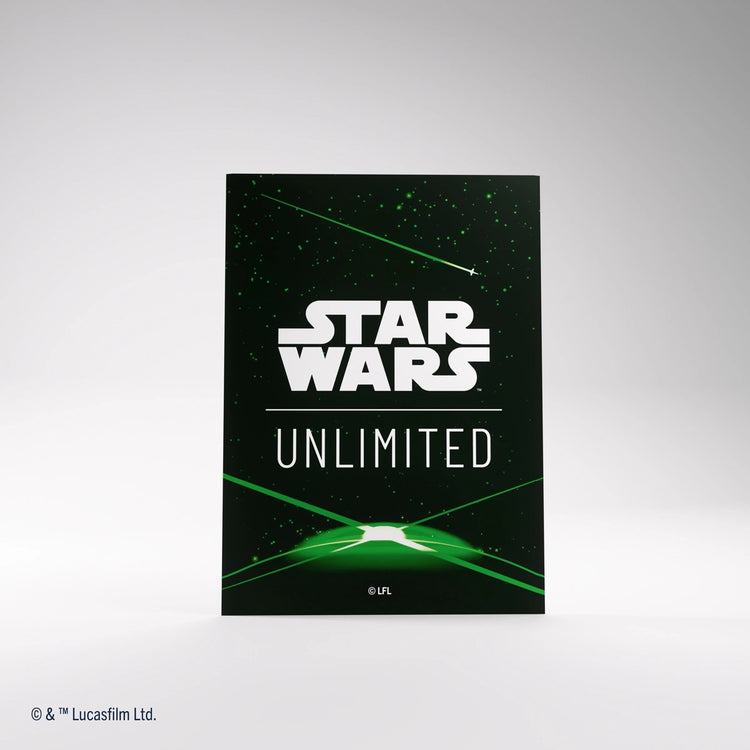 Gamegenic Star Wars Unlimited Art Sleeves Card Back Green Gamegenic Star Wars Unlimited Art Sleeves Card Back Green