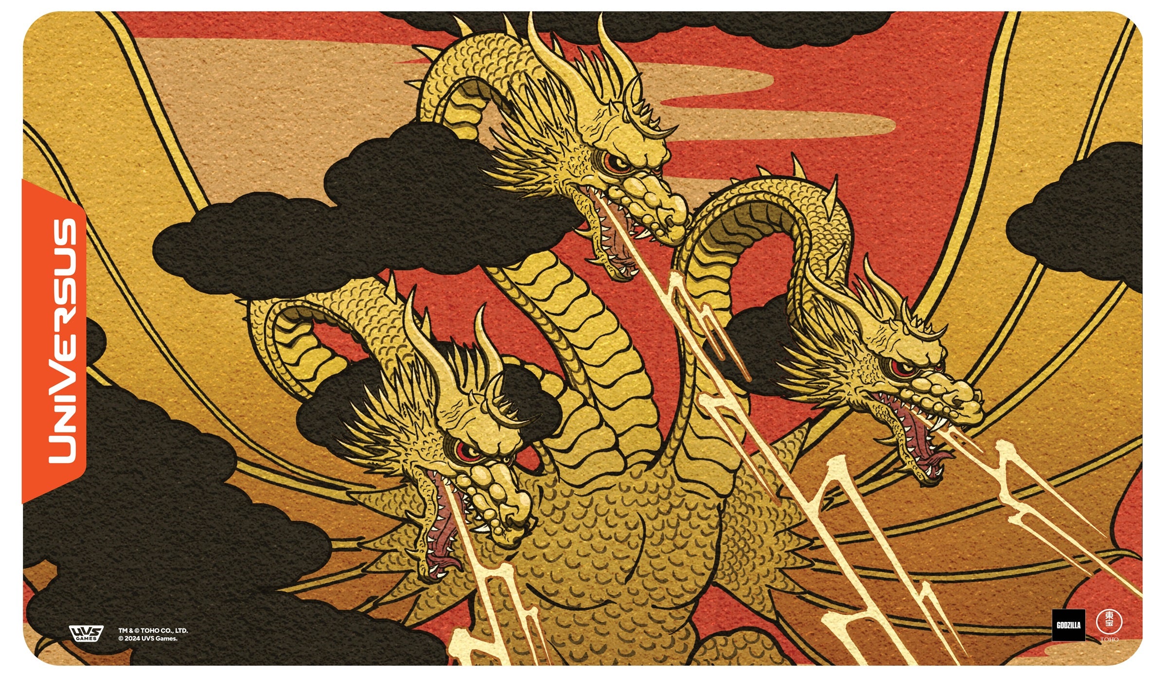 UniVersus CCG Godzilla King Ghidorah Playmat MK3HIOJTDK |0|