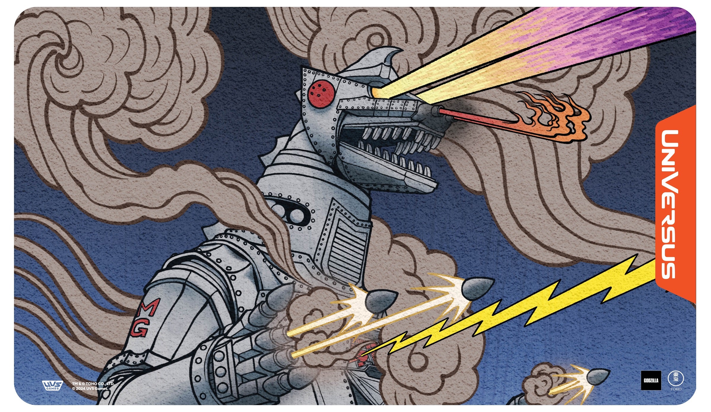 UniVersus CCG Godzilla Mechagodzilla Bionic Menace Playmat MKPXG89M5N |0|
