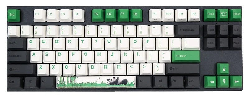 Varmilo VPT87 Panda R2 TKL Hotswap Wireless RGB Keyboard MKAUF06PXA |0|