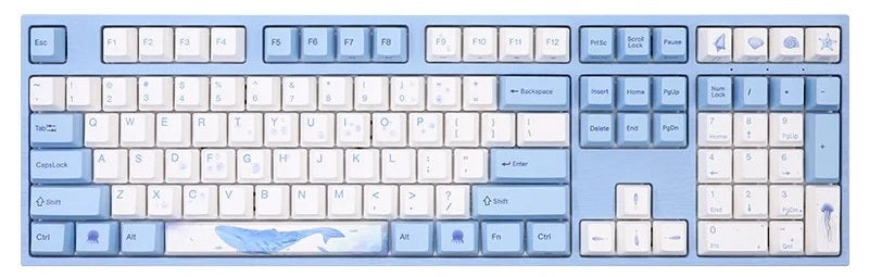 Varmilo VPT108 Sea Melody Hotswap Wireless RGB Keyboard MK9W63HBL6 |0|