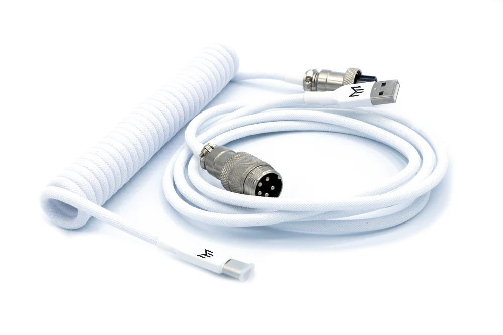 Matrix X Symfuhny White Coiled USB Cable MKZ9VH2X7F |69191|