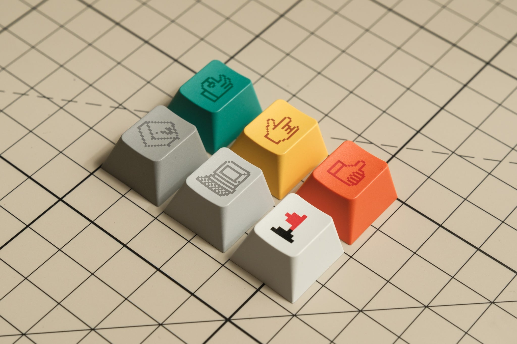 80Retros Win 1998 245 Key Cherry Profile PBT Keycap Set