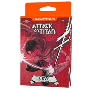 UniVersus CCG Challenger Series Attack on Titan Battle for Humanity - Levi Ackerman Clash Deck MKDOQDJ0X0 |0|