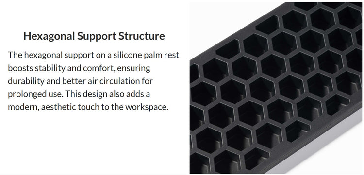 Keychron Silicone Wrist Rest MK6F2ICNKZ |80000|