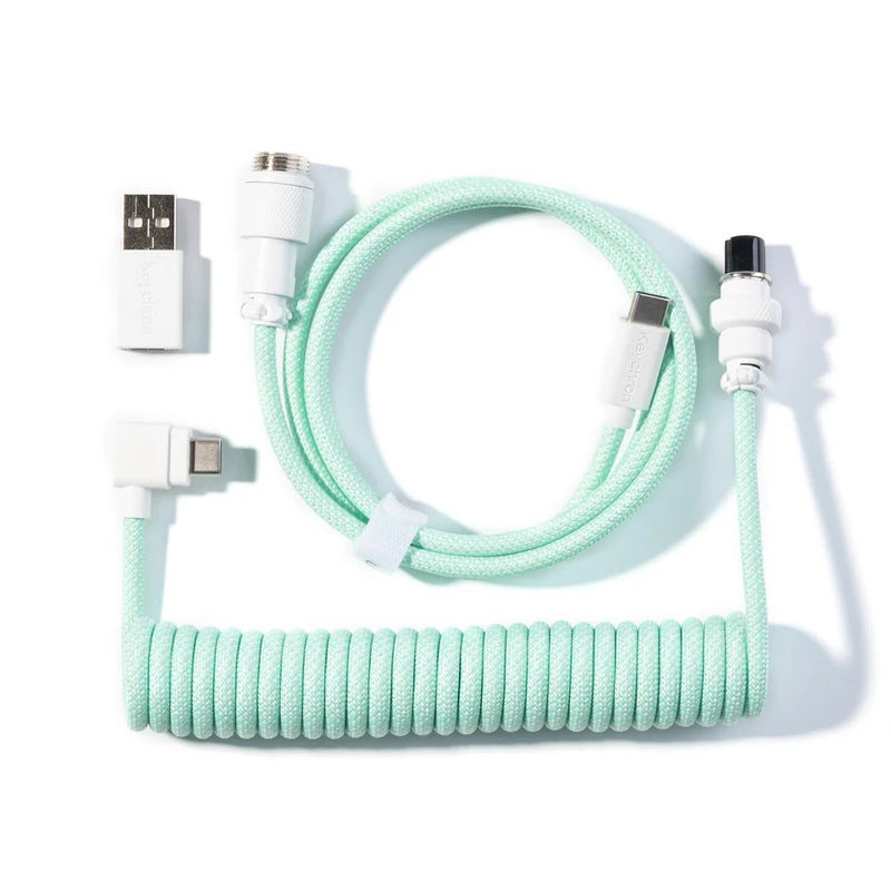 Keychron Coiled Aviator Cable Angled Connection