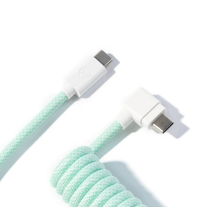 Keychron Coiled Aviator Cable Angled Connection