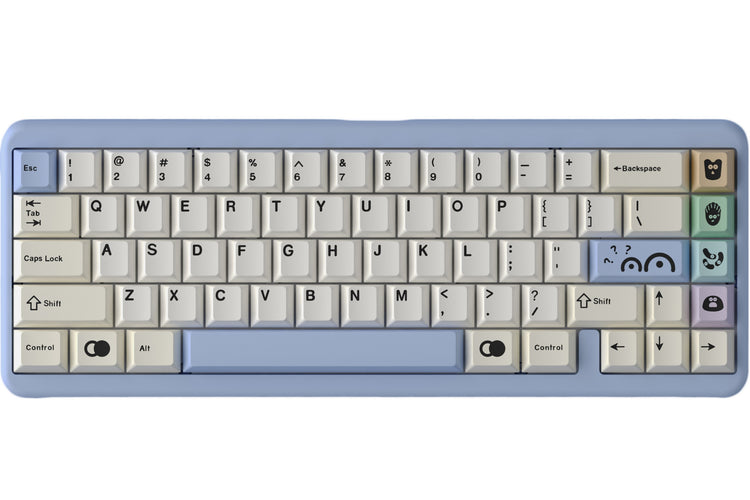 Click Inc Macaron65 Aluminum 65% Hotswap Keyboard MKQL1HLD00 |22851|