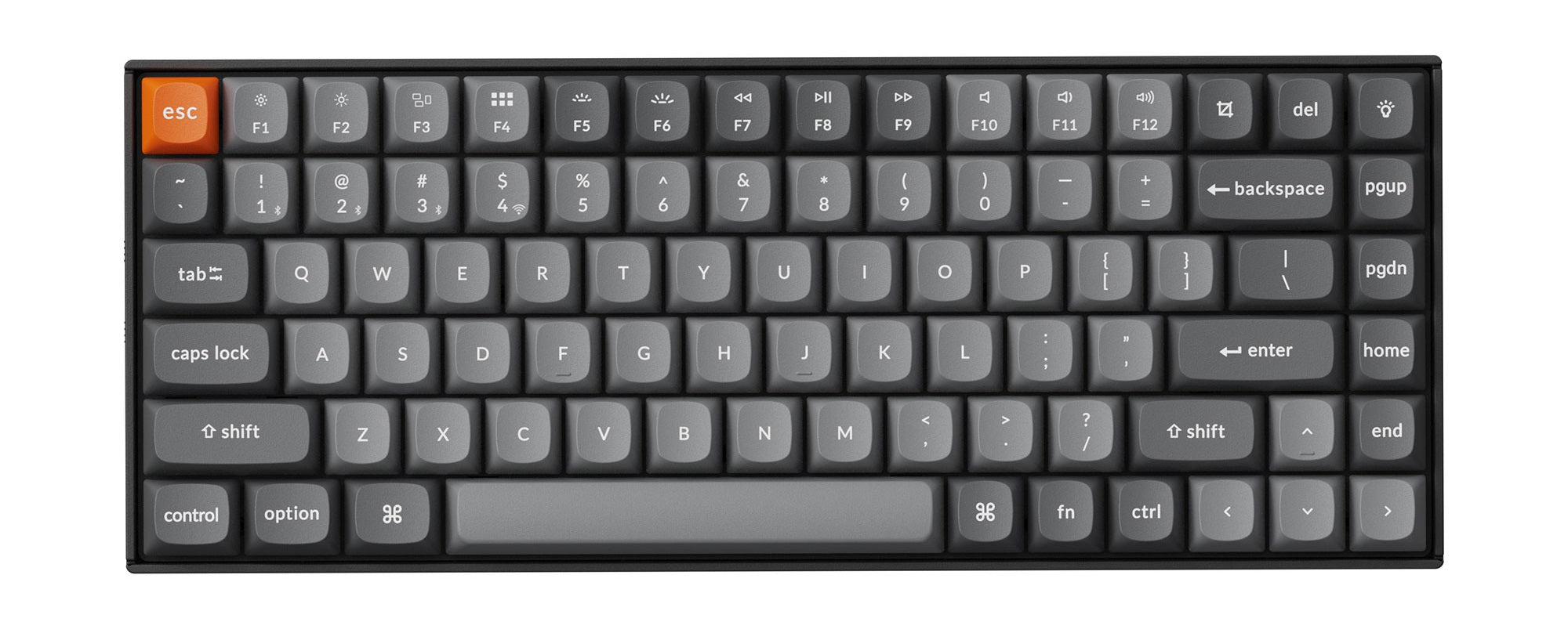 Keychron K2 Max Aluminum 75% Hotswap Wireless Keyboard MKYD0XRUTL |0|