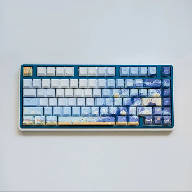 Varmilo Van Gogh 130 Key Dye Sub PBT Keycap Set MKPREUNUV6 |69899|