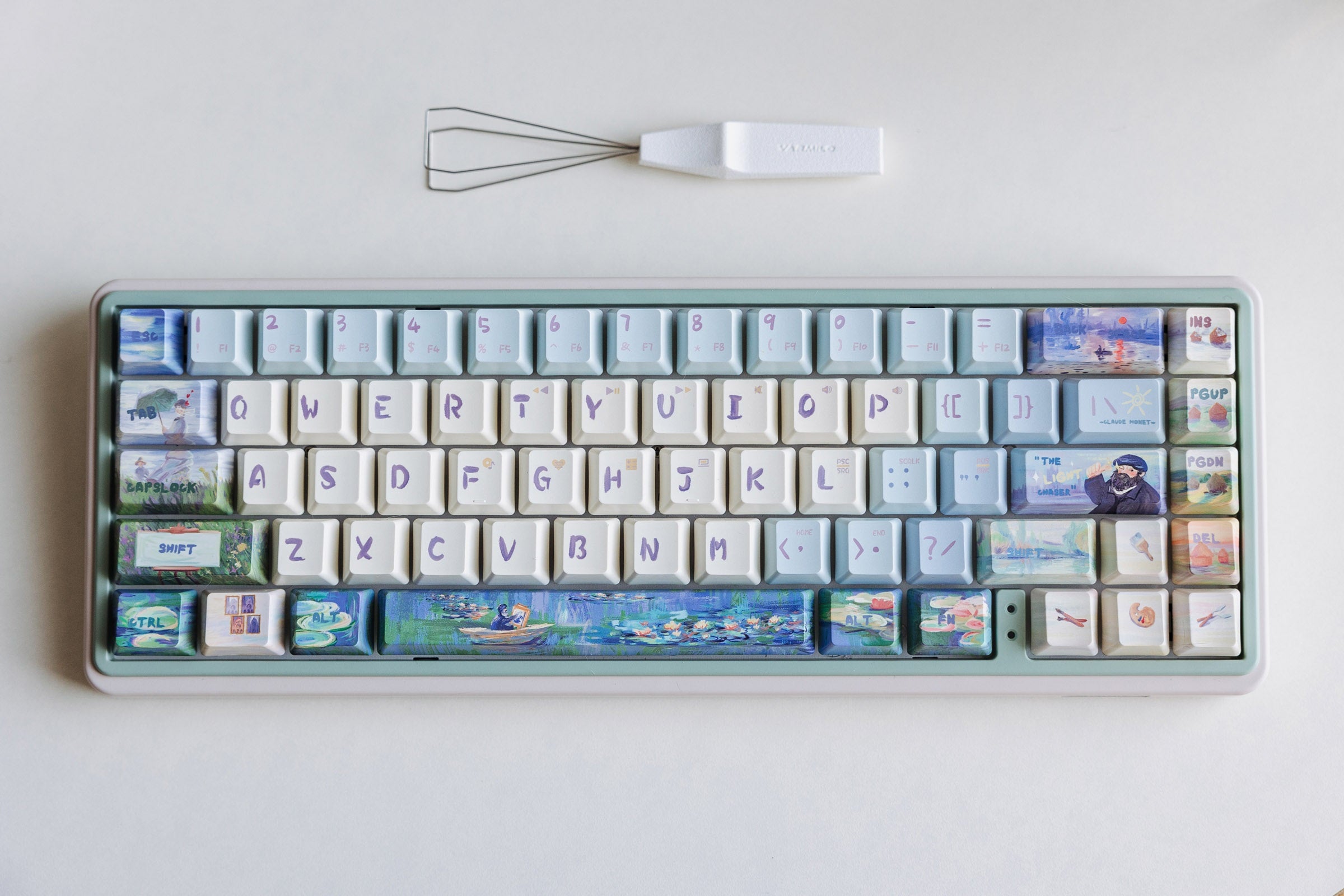 Varmilo Monet 123 Key Dye Sub PBT Keycap Set MKDVJN1C81 |69901|