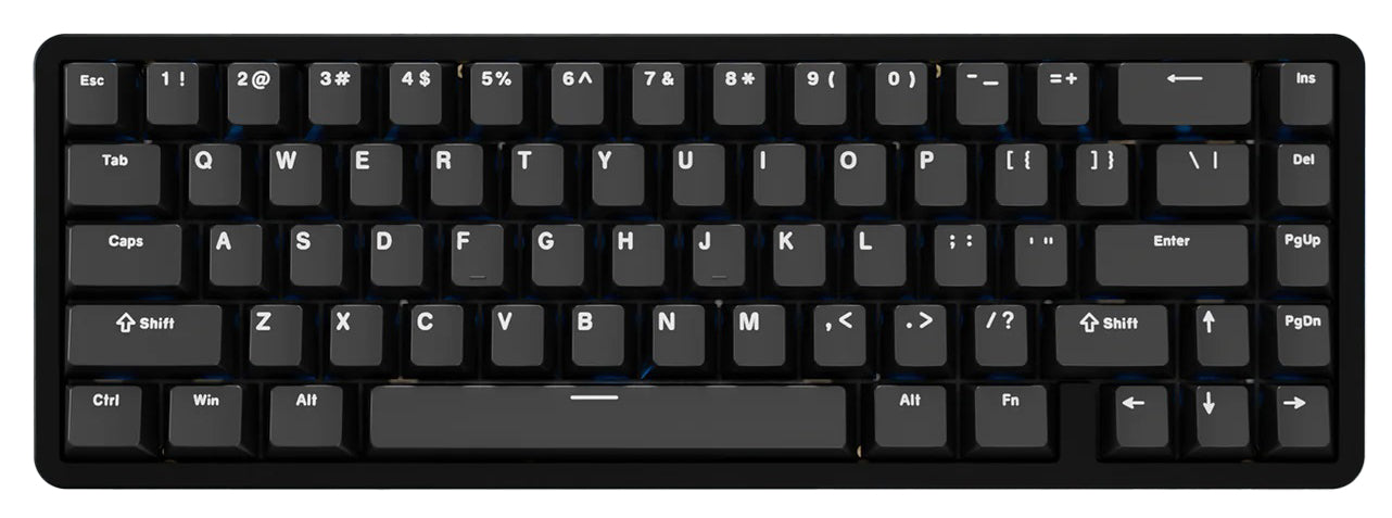 Chilkey ND65 Jet Black Aluminum Hotswap * Keyboard MKQT9HSY0E |0|