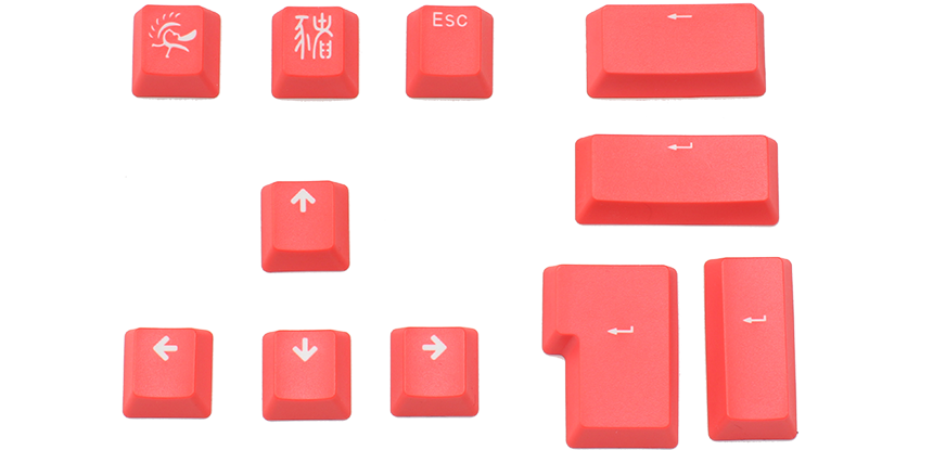 Ducky * 11 Key Double Shot PBT Keycap Set MKD2OA7L1Q |33093|