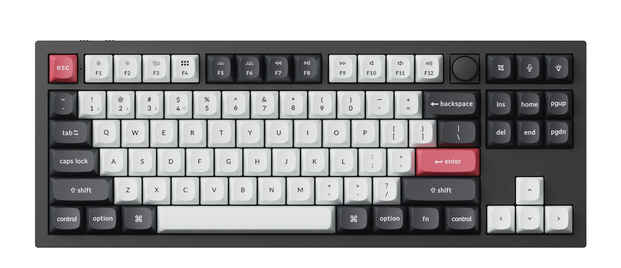 Keychron Q3 HE * TKL Aluminum Hotswap Wireless Keyboard MKWB8F2WI2 |0|