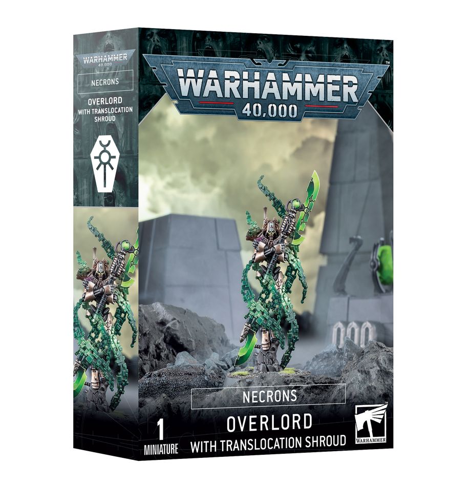 Warhammer 40000 Necrons Overlord With Translocation Shroud MK08PVYSYF |0|