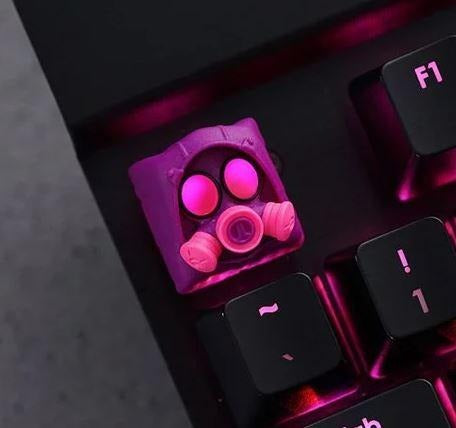 Hot Keys Project HKP Specter Laser Pink Artisan Keycap MK6EJ4EPEY |38590|