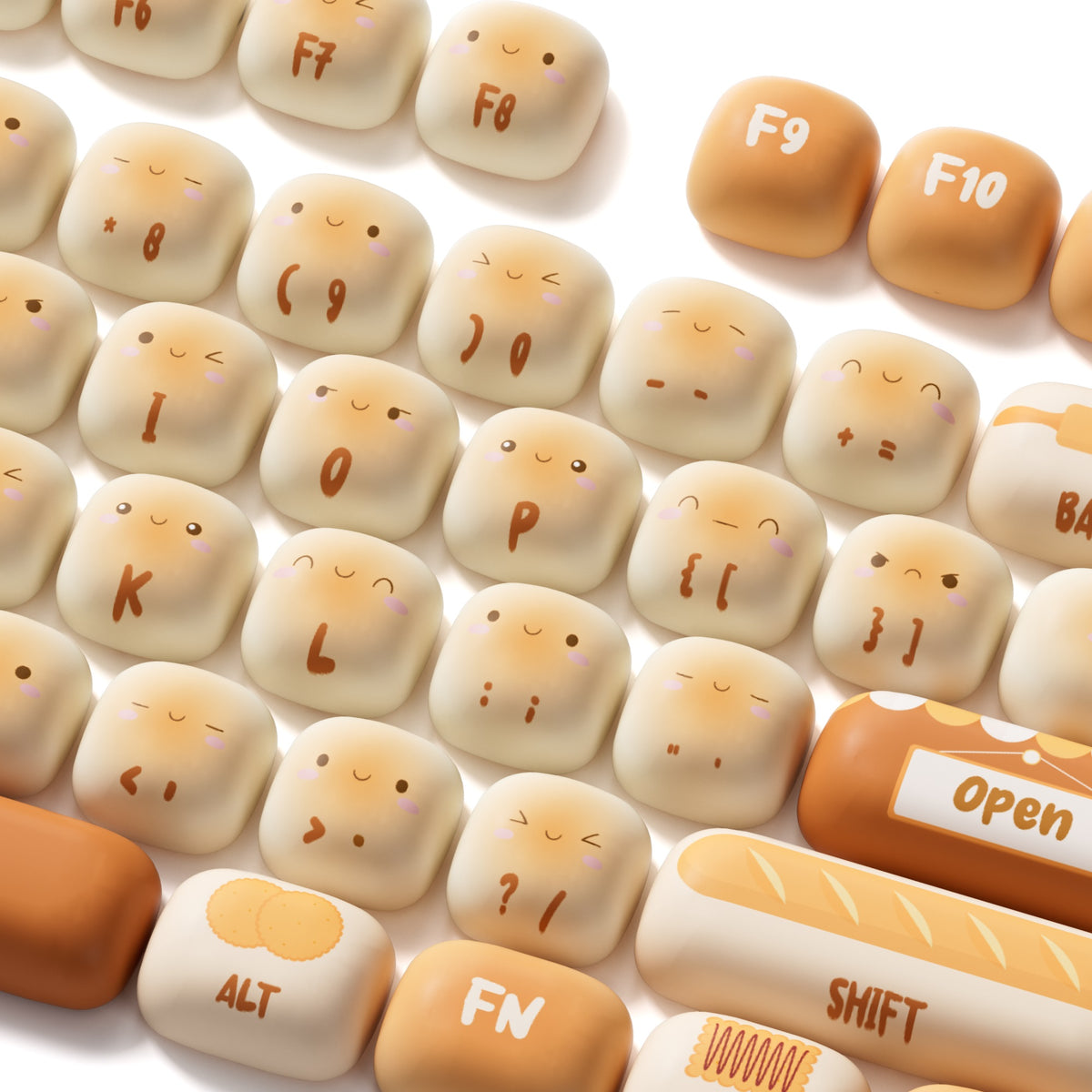 Akko Bun Wonderland 138 Key MOG Profile Dye Sub PBT Keycap Set