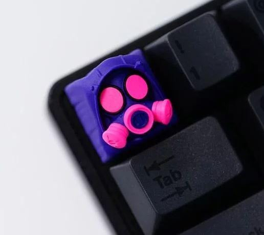 Hot Keys Project HKP Specter Laser Purple Artisan Keycap MK2NMKBOUW |38591|