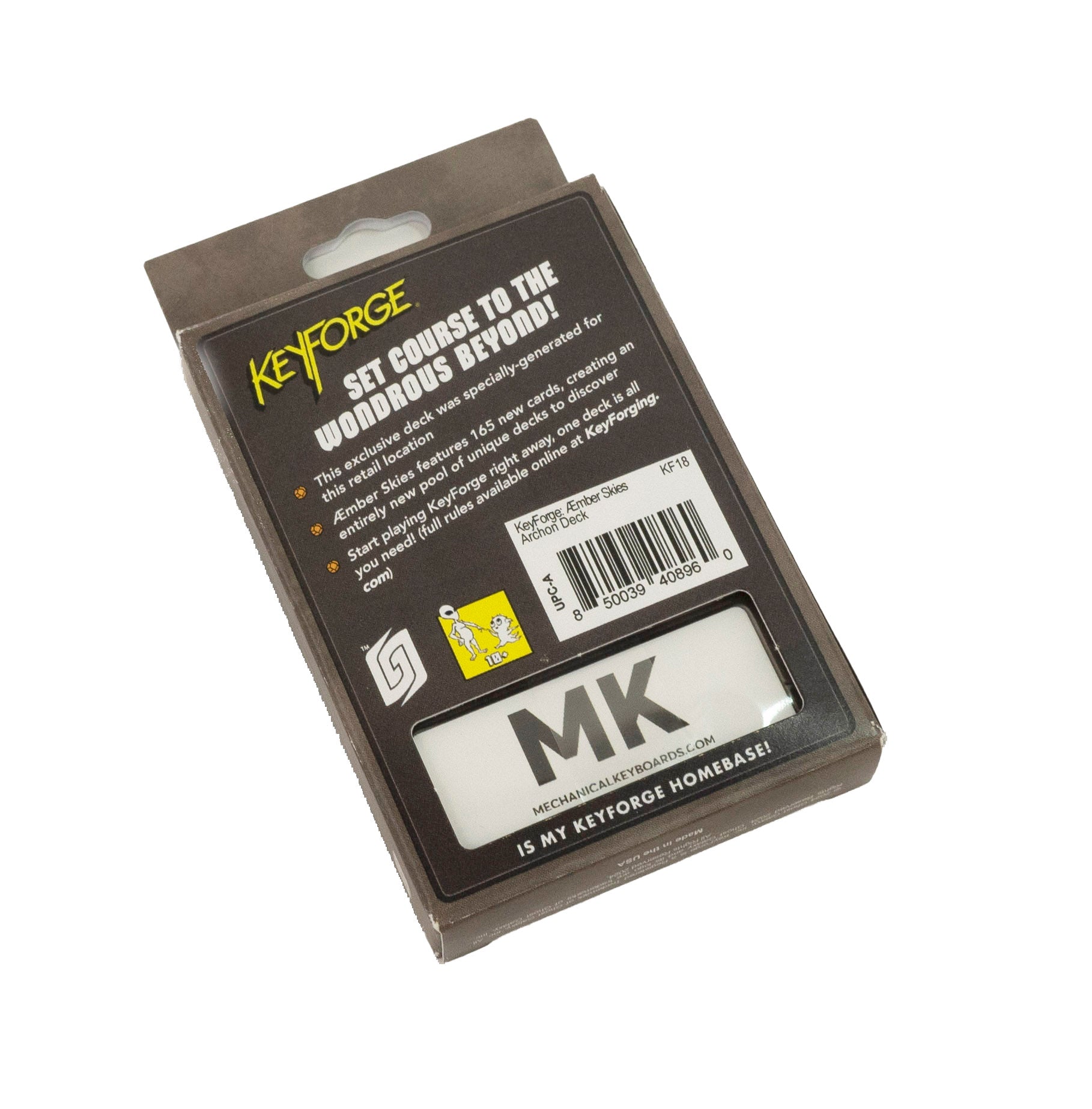 KeyForge Æmber Skies - MK Brand Exclusive Retailer Deck MKDOZC8ELO |72416|