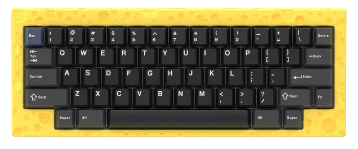 Keebwerk Swiss Cheeseboard Barebones DIY Keyboard Kit