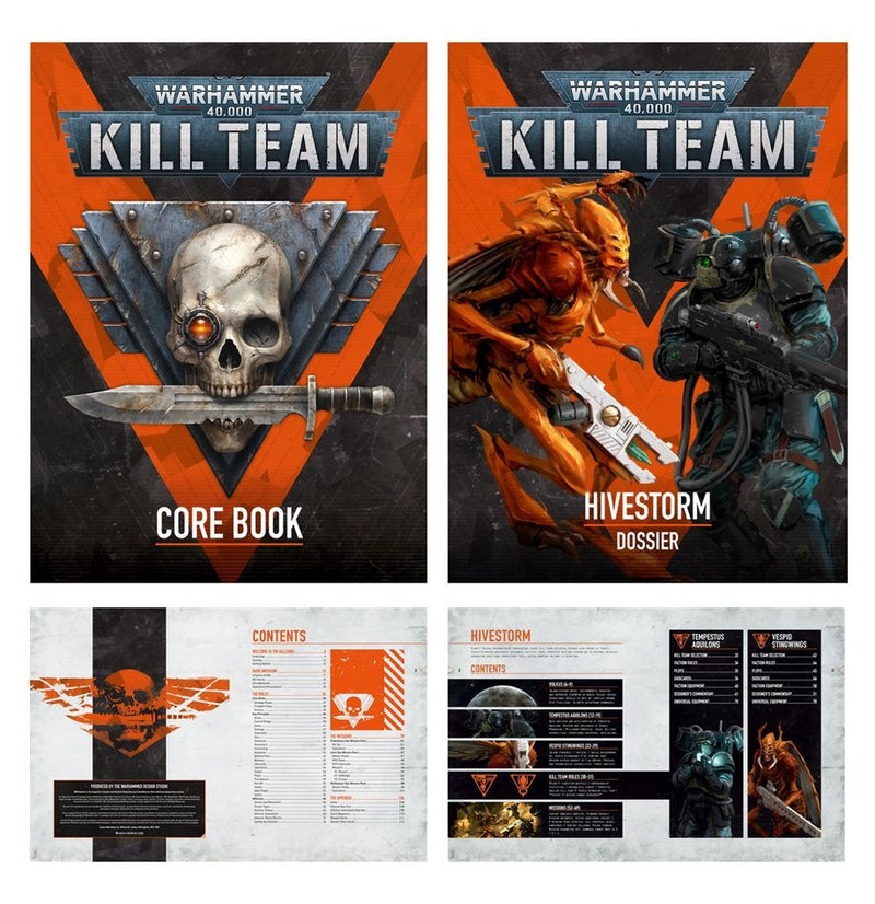 Warhammer Kill Team Hivestorm with Exclusive Wound Counter Bases