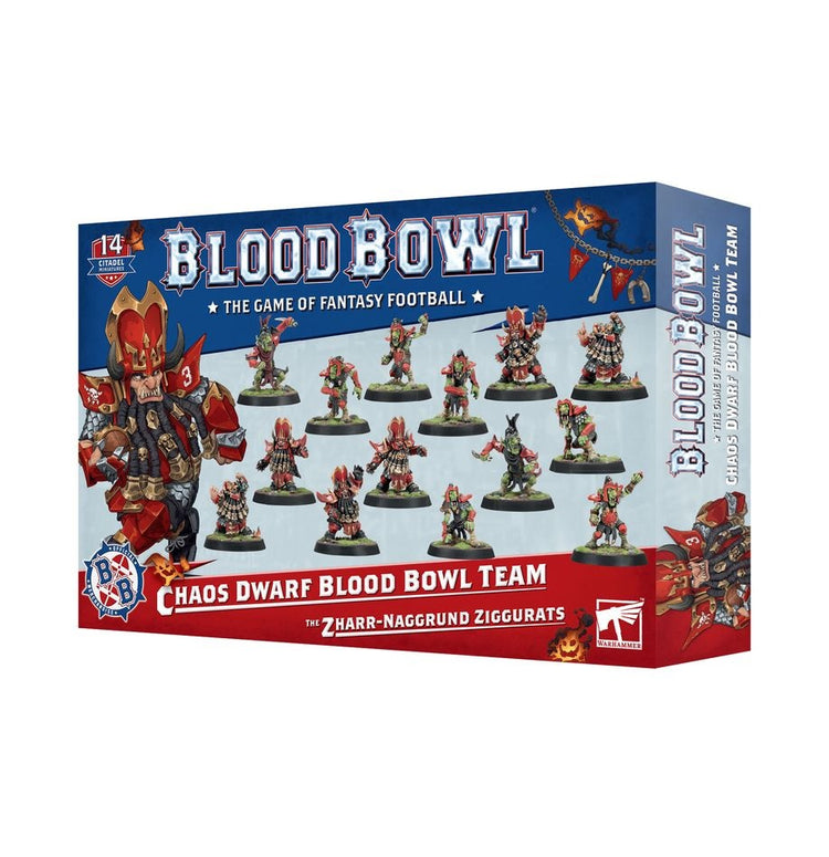 Blood Bowl Chaos Dwarf Team - The Zharr-Naggrund Ziggurats MKRXX0IWW5 |70967|