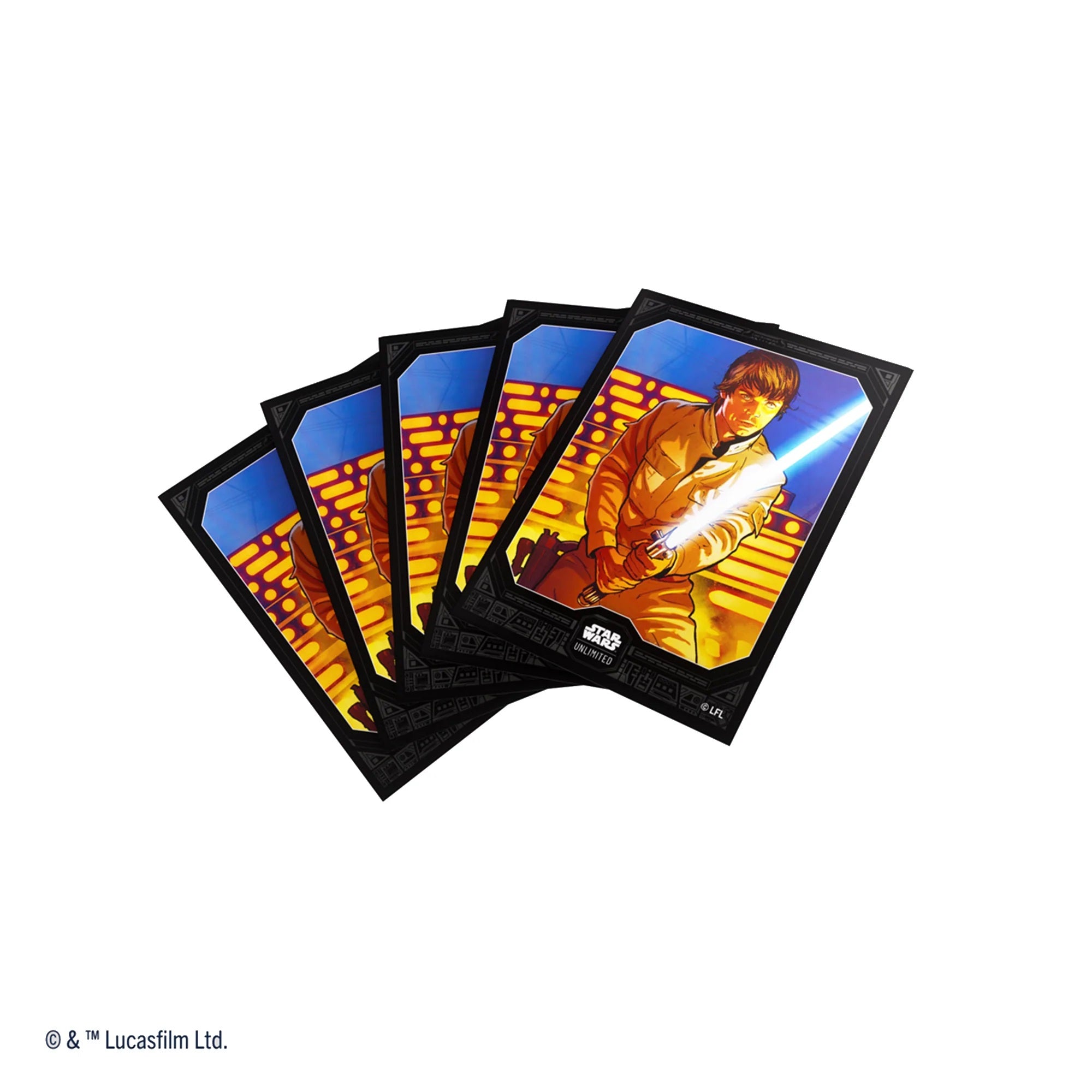 stark card sleeves Star Wars Unlimited Art Card Sleeves Luke Skywalker