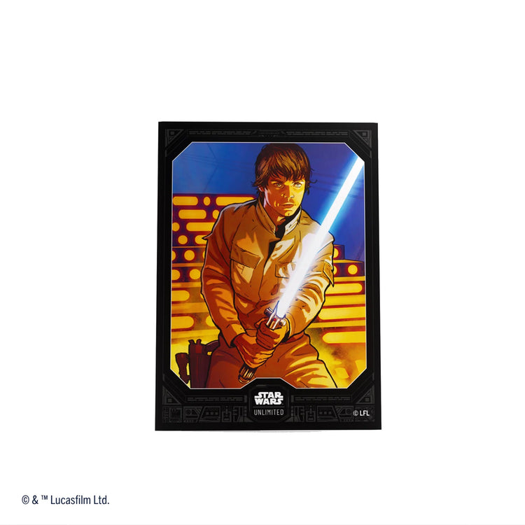 Star Wars Unlimited - Art Sleeves Double Sleeving Pack Luke Skywalker Star Wars Unlimited - Art Sleeves Double Sleeving Pack Luke Skywalker