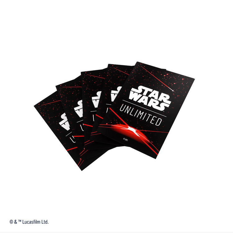 star wars x wing miniatures game card sleeves Gamegenic Sleeves: Star Wars Unlimited - Card Back