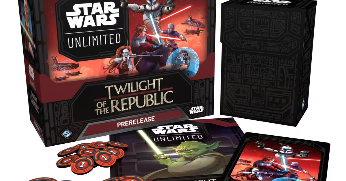 swu twilight of the republic booster box Asmodee Star Wars: Unlimited TCG Twilight of The Republic Booster Display  (Set of 24 Booster Packs) - Trading Card Game for Kids & Adults, Ages 12+,  2+ Players, 20 Min Playtime : Toys & Games main image 0