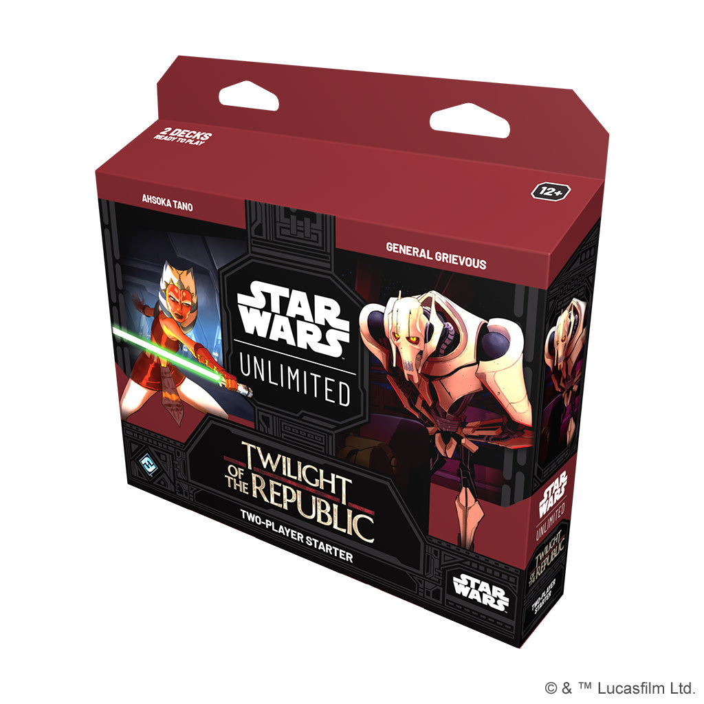 Star Wars Unlimited Twilight of the Republic Two Player Starter MKBK8P454L |71142|