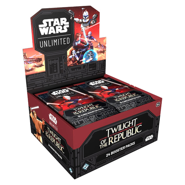 star wars unlimited booster boxes Twilight of the Republic Display Box Design:I:P Masquerena Qty 1.0 including 9 commons Pokémon Scarlet & Violet
