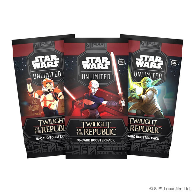 unlimited green wing booster box Star Wars Unlimited Twilight of the Republic Booster Pack