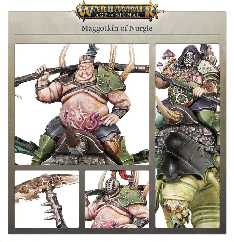 Warhammer Age of Sigmar Spearhead Maggotkin of Nurgle MKYF6UARFI |71362|