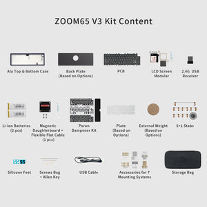 Meletrix Zoom65 V3 Barebones DIY Kit MKHG6BY6WU |72055|