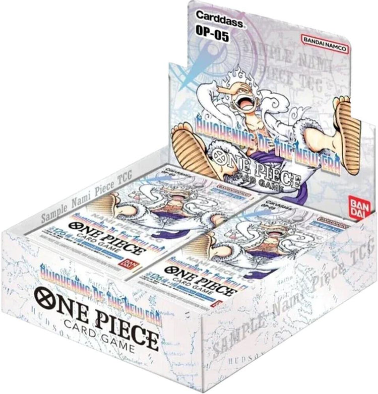 one piece anniversary booster box One Piece TCG 500 Awakening of the New Era Booster Pack Display Box (O