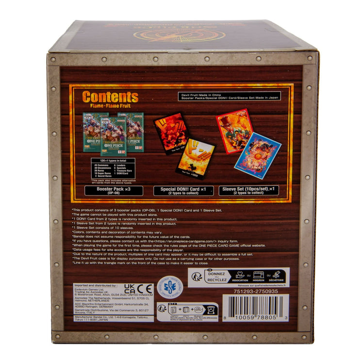 one piece devil fruit collection card game One Piece TCG Devil Fruits Collection V2 (DF-02)