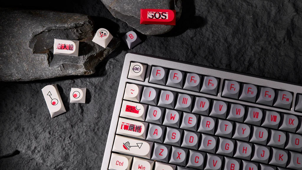 Chilkey Lost Land 170 Key DDA Profile Dye Sub PBT Keycap Set MKM968TABU |72665|