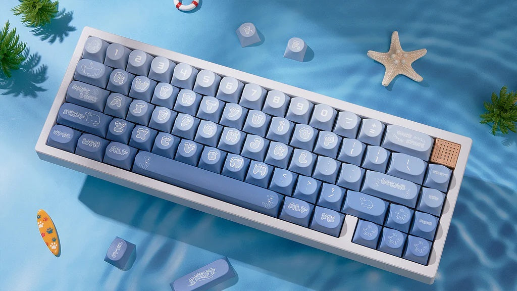 Chilkey Ocean Party 170 Key DDA Profile Dye Sub PBT Keycap Set MKO2K0M70I |72699|