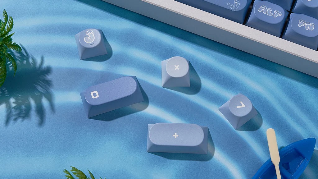 Chilkey Ocean Party 170 Key DDA Profile Dye Sub PBT Keycap Set MKO2K0M70I |72692|