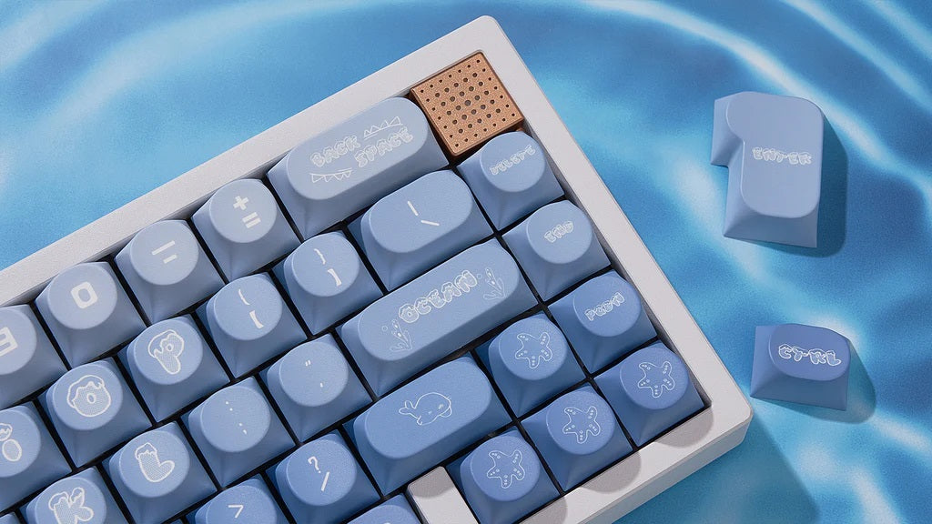 Chilkey Ocean Party 170 Key DDA Profile Dye Sub PBT Keycap Set MKO2K0M70I |72695|