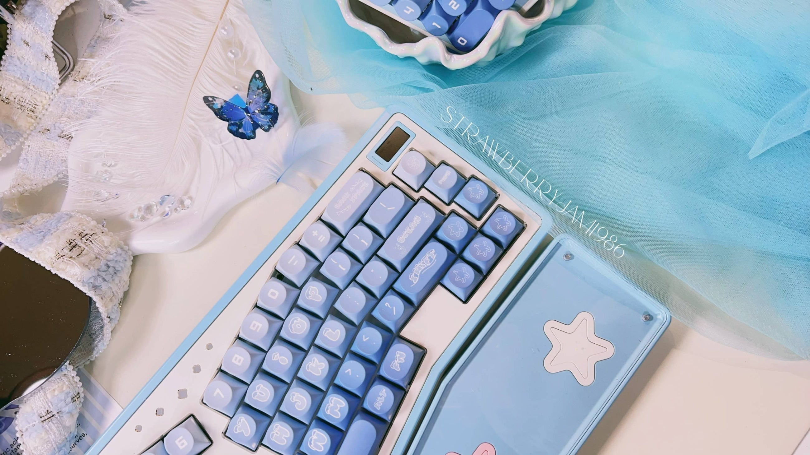 Chilkey Ocean Party 170 Key DDA Profile Dye Sub PBT Keycap Set MKO2K0M70I |72709|