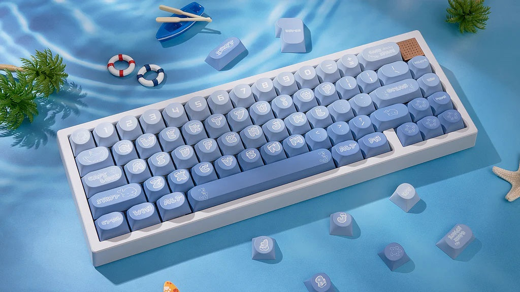 Chilkey Ocean Party 170 Key DDA Profile Dye Sub PBT Keycap Set MKO2K0M70I |72693|